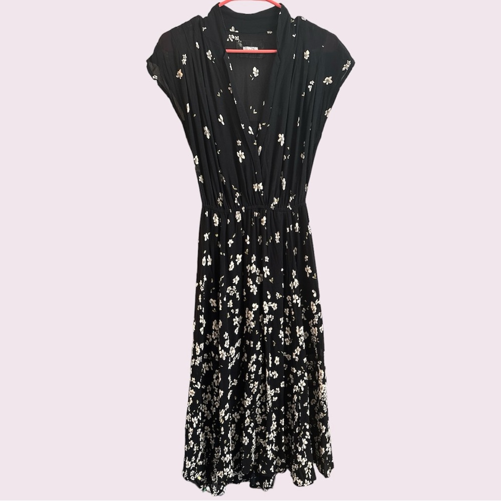 Reformation renatta floral midi dress